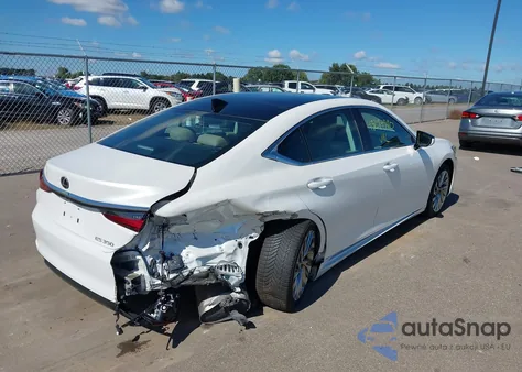 2020 Lexus Es 350 Luxury from USA, damaged, VIN 58AEZ1B1XLU055287